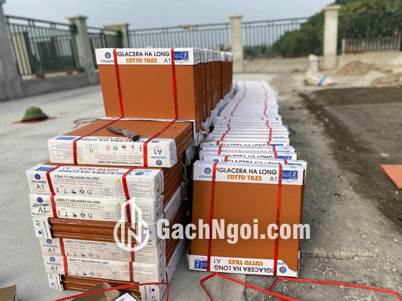 Gạch Cotto đỏ Viglacera Hạ Long 400x400