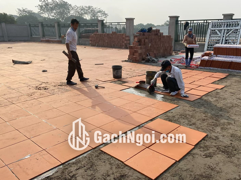 Gạch Cotto đỏ Viglacera Hạ Long 400x400